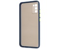 BAOHU Hoesje Geschikt voor de Samsung Galaxy A02s - Hard Case Backcover Telefoonhoesje - Blauw