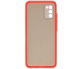 BAOHU Hoesje Geschikt voor de Samsung Galaxy A02s - Hard Case Backcover Telefoonhoesje - Rood