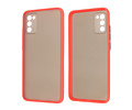 BAOHU Hoesje Geschikt voor de Samsung Galaxy A02s - Hard Case Backcover Telefoonhoesje - Rood