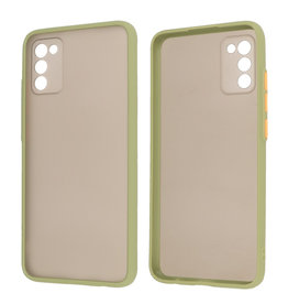 BAOHU Samsung Galaxy A02s Hoesje Hard Case Backcover Telefoonhoesje Groen