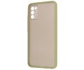 BAOHU Hoesje Geschikt voor de Samsung Galaxy A02s - Hard Case Backcover Telefoonhoesje - Groen