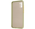 BAOHU Hoesje Geschikt voor de Samsung Galaxy A02s - Hard Case Backcover Telefoonhoesje - Groen