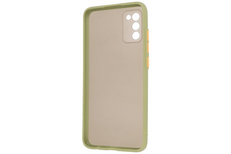 Samsung Galaxy A02s Hoesje Hard Case Backcover Telefoonhoesje Groen