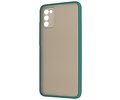 Samsung Galaxy A02s Hoesje Hard Case Backcover Telefoonhoesje Donker Groen