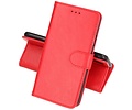 Hoesje Geschikt voor de Sony Xperia 10 III - Kaarthouder Book Case Telefoonhoesje - Rood