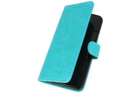 BAOHU Hoesje Geschikt voor Honor 50 - Kaarthouder Book Case Telefoonhoesje - Groen