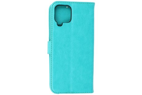 Samsung Galaxy A22 Hoesje Kaarthouder Book Case Telefoonhoesje Groen