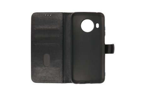 BAOHU Hoesje Geschikt voor de Nokia X10 & Nokia X20 - Kaarthouder Book Case Telefoonhoesje - Zwart
