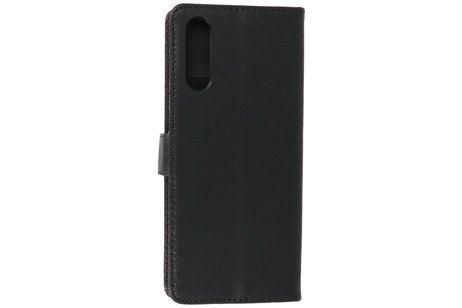 BAOHU Hoesje Geschikt voor de Sony Xperia 10 III - Kaarthouder Book Case Telefoonhoesje - Zwart