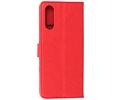 BAOHU Hoesje Geschikt voor de Sony Xperia 10 III - Kaarthouder Book Case Telefoonhoesje - Rood