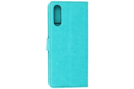 BAOHU Hoesje Geschikt voor de Sony Xperia 10 III - Kaarthouder Book Case Telefoonhoesje - Groen