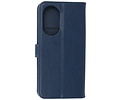 BAOHU Hoesje Geschikt voor Honor 50 SE - Kaarthouder Book Case Telefoonhoesje - Navy