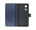 BAOHU Hoesje Geschikt voor Honor 50 Pro - Kaarthouder Book Case Telefoonhoesje - Navy