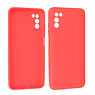 BAOHU Samsung Galaxy A03s Hoesje Fashion Backcover Telefoonhoesje Rood
