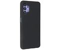 BAOHU Hoesje Geschikt voor de Samsung Galaxy A32 4G - Fashion Color Backcover Telefoonhoesje - Zwart