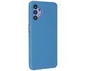 BAOHU Hoesje Geschikt voor de Samsung Galaxy A32 4G - Fashion Color Backcover Telefoonhoesje - Navy