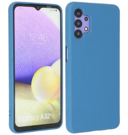 BAOHU Samsung Galaxy A32 4G Hoesje Fashion Backcover Telefoonhoesje Navy