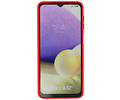 BAOHU Hoesje Geschikt voor de Samsung Galaxy A32 4G - Fashion Color Backcover Telefoonhoesje - Rood