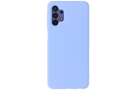 Hoesje Geschikt voor de Samsung Galaxy A32 4G - Fashion Color Backcover Telefoonhoesje - Paars