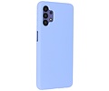 BAOHU Hoesje Geschikt voor de Samsung Galaxy A32 4G - Fashion Color Backcover Telefoonhoesje - Paars