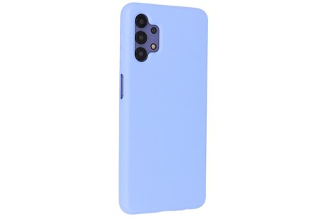 BAOHU Hoesje Geschikt voor de Samsung Galaxy A32 4G - Fashion Color Backcover Telefoonhoesje - Paars