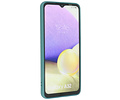 Hoesje Geschikt voor de Samsung Galaxy A32 4G - Fashion Color Backcover Telefoonhoesje - Donker Groen