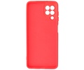 Samsung Galaxy A22 4G Hoesje Fashion Backcover Telefoonhoesje Rood