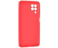 Samsung Galaxy A22 4G Hoesje Fashion Backcover Telefoonhoesje Rood