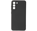 Hoesje Geschikt voor de Samsung Galaxy S21 FE - Fashion Color Backcover Telefoonhoesje - Zwart