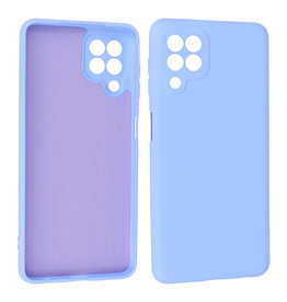 BAOHU Samsung Galaxy A22 4G Hoesje Fashion Backcover Telefoonhoesje Paars