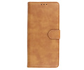 OnePlus Nord 2 5G Hoesje Kaarthouder Book Case Telefoonhoesje Bruin