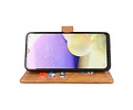 BAOHU Hoesje Geschikt voor Motorola Moto Edge 20 Lite - Kaarthouder Book Case Telefoonhoesje - Bruin