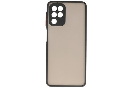 Samsung Galaxy A22 4G Hoesje Hard Case Backcover Telefoonhoesje Zwart