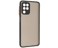 BAOHU Hoesje Geschikt voor Samsung Galaxy A22 4G - Hard Case Backcover Telefoonhoesje Zwart