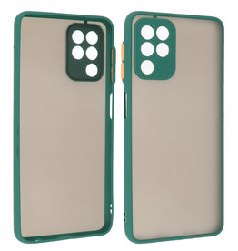 BAOHU Samsung Galaxy A22 4G Hoesje Hard Case Backcover Telefoonhoesje Donker Groen