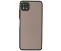 BAOHU Hoesje Geschikt voor Samsung Galaxy A22 5G - Hard Case Backcover Telefoonhoesje Zwart