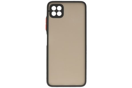 Samsung Galaxy A22 5G Hoesje Hard Case Backcover Telefoonhoesje Zwart