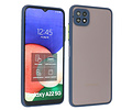 BAOHU Hoesje Geschikt voor Samsung Galaxy A22 5G - Hard Case Backcover Telefoonhoesje Blauw