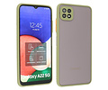 BAOHU Hoesje Geschikt voor Samsung Galaxy A22 5G - Hard Case Backcover Telefoonhoesje Groen