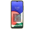 BAOHU Hoesje Geschikt voor Samsung Galaxy A22 5G - Hard Case Backcover Telefoonhoesje Groen