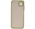 BAOHU Hoesje Geschikt voor Samsung Galaxy A22 5G - Hard Case Backcover Telefoonhoesje Groen