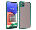 Samsung Galaxy A22 5G Hoesje Hard Case Backcover Telefoonhoesje Donker Groen