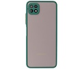 Samsung Galaxy A22 5G Hoesje Hard Case Backcover Telefoonhoesje Donker Groen