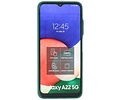 Samsung Galaxy A22 5G Hoesje Hard Case Backcover Telefoonhoesje Donker Groen