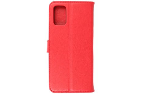 Samsung Galaxy A03s Hoesje Kaarthouder Book Case Telefoonhoesje Rood