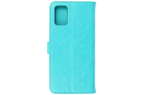 Samsung Galaxy A03s Hoesje Kaarthouder Book Case Telefoonhoesje Groen