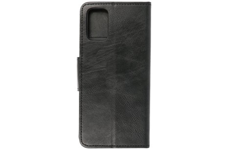BAOHU Zakelijke Book Case Telefoonhoesje Geschikt voor OnePlus Nord 2 5G - Portemonnee Hoesje - Pasjeshouder Wallet Case - Zwart