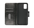 BAOHU Zakelijke Book Case Telefoonhoesje Geschikt voor OnePlus Nord 2 5G - Portemonnee Hoesje - Pasjeshouder Wallet Case - Zwart