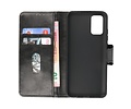 BAOHU Zakelijke Book Case Telefoonhoesje Geschikt voor OnePlus Nord 2 5G - Portemonnee Hoesje - Pasjeshouder Wallet Case - Zwart
