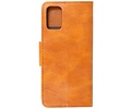 BAOHU Zakelijke Book Case Telefoonhoesje Geschikt voor OnePlus Nord 2 5G - Portemonnee Hoesje - Pasjeshouder Wallet Case - Bruin